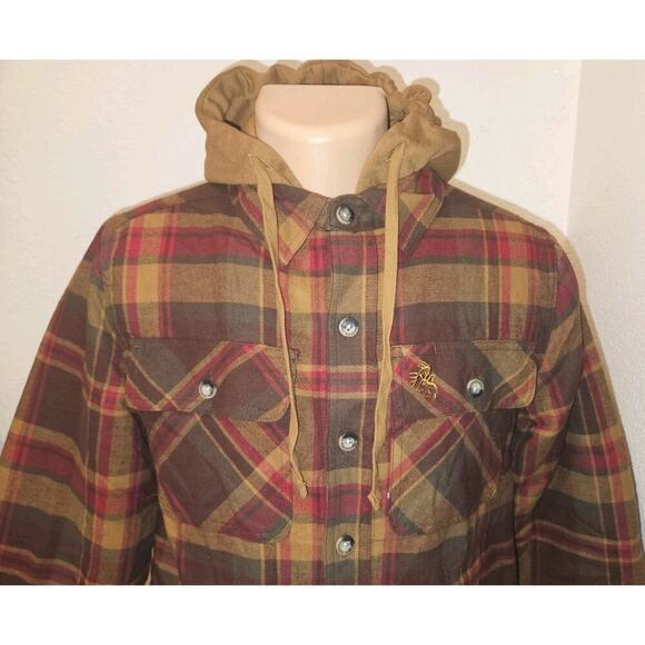 New! Legendary Whitetails Men's Maplewood Hooded Shirt Jacket  size small - Picture 4 of 14